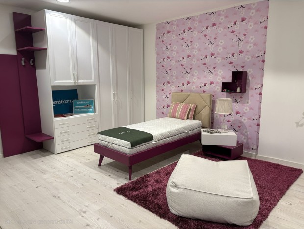 Cameretta letto singolo Moretti Compact Vogue