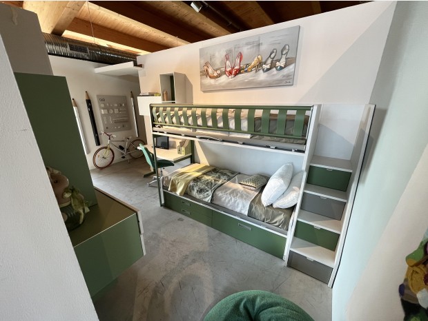 Cameretta a castello Moretti Compact SPACE