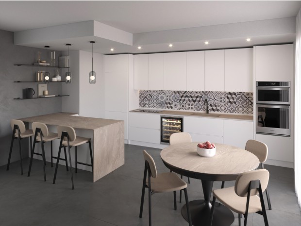 Cucina lineare Diotti.com KLAB 10 OUTLET