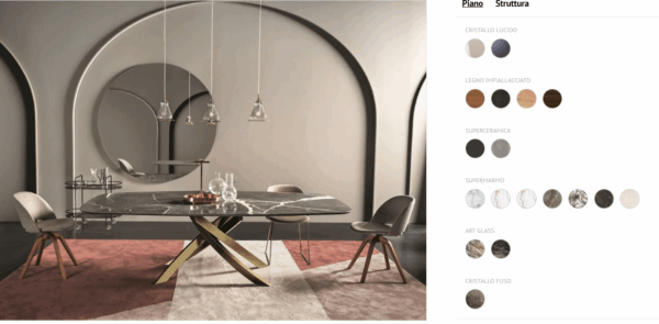ARTISTICO 52.45 - Tavolo  - BONTEMPI CASA SRL
