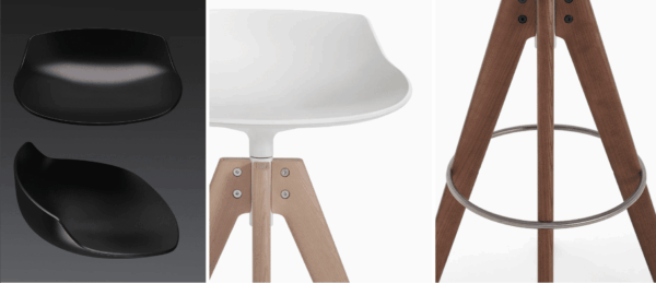 FLOW STOOL - Sgabello  - MDF Italia