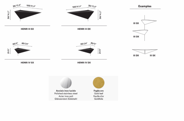 HENRI 3- 4 - Mensola - OPINION CIATTI