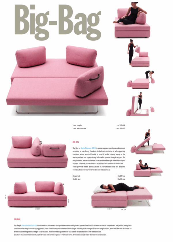 BIG-BAG - Divano letto - CAMPEGGI DESIGN