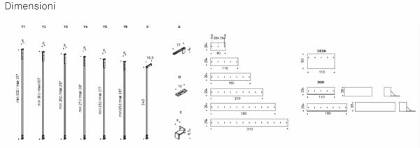 AIRPRORT - Libreria Componibile - CATTELAN ITALIA SPA