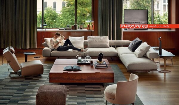 GROUNDPIECE - Divano - FLEXFORM