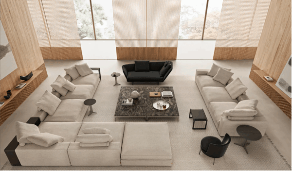 GROUNDPIECE - Divano - FLEXFORM