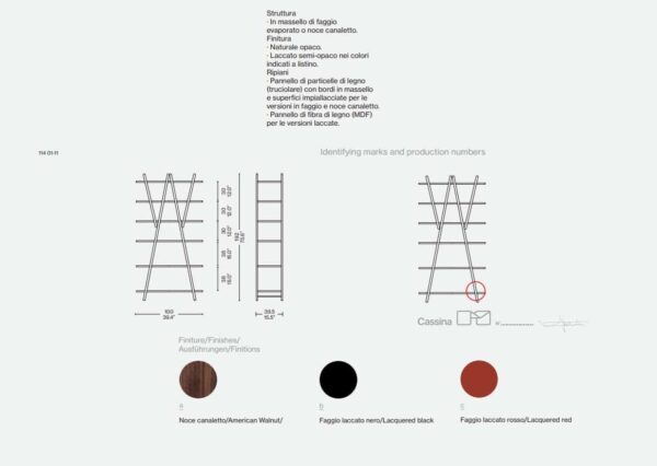 NUVOLA ROSSA - Libreria - CASSINA