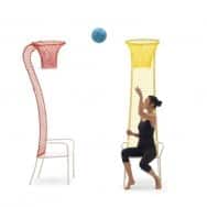 LAZY BASKETBALL - Sedia Basket - CAMPEGGI DESIGN