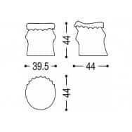 BOTTLE CAP - Seduta sgabello - RIVA 1920