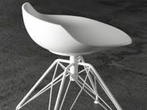 FLOW STOOL - sgabello 4 Gambe LEM - MDF Italia