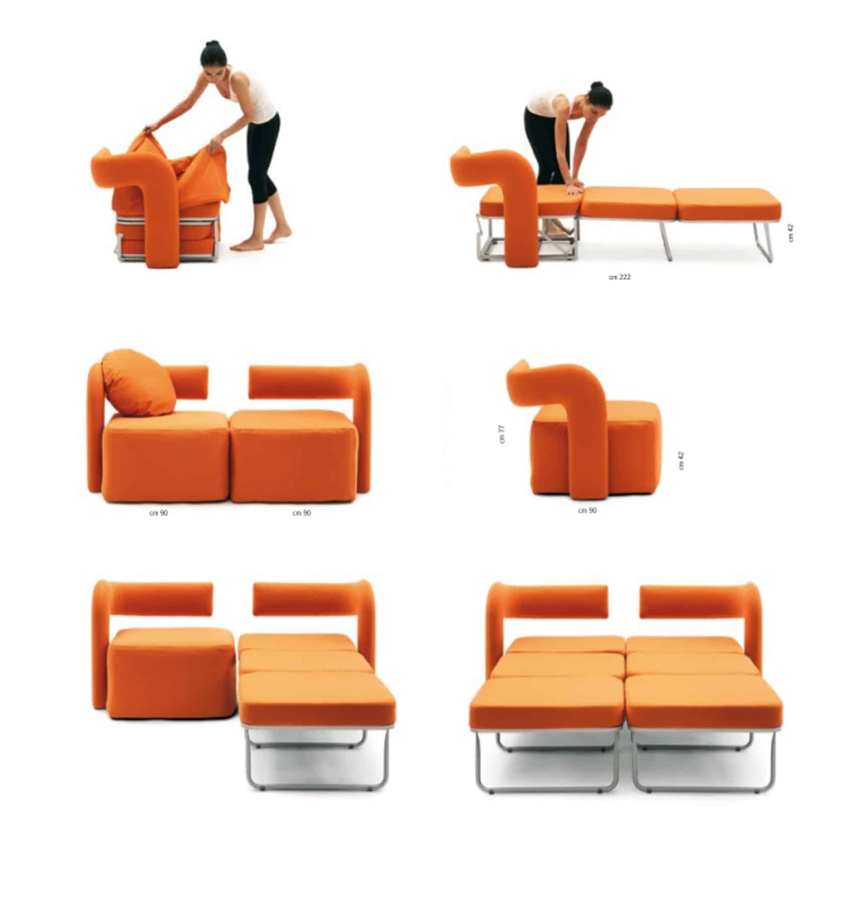 VIRGOLA - Poltrona letto - CAMPEGGI DESIGN