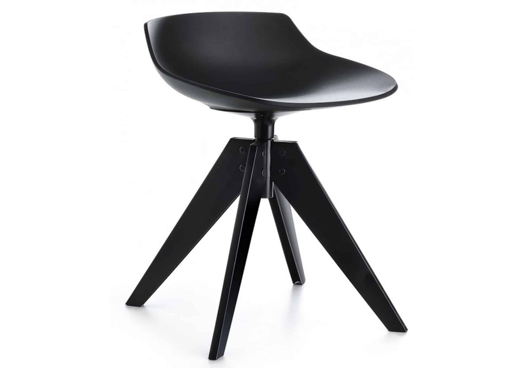 FLOW STOOL - Sgabello 4 VN acciaio - MDF Italia