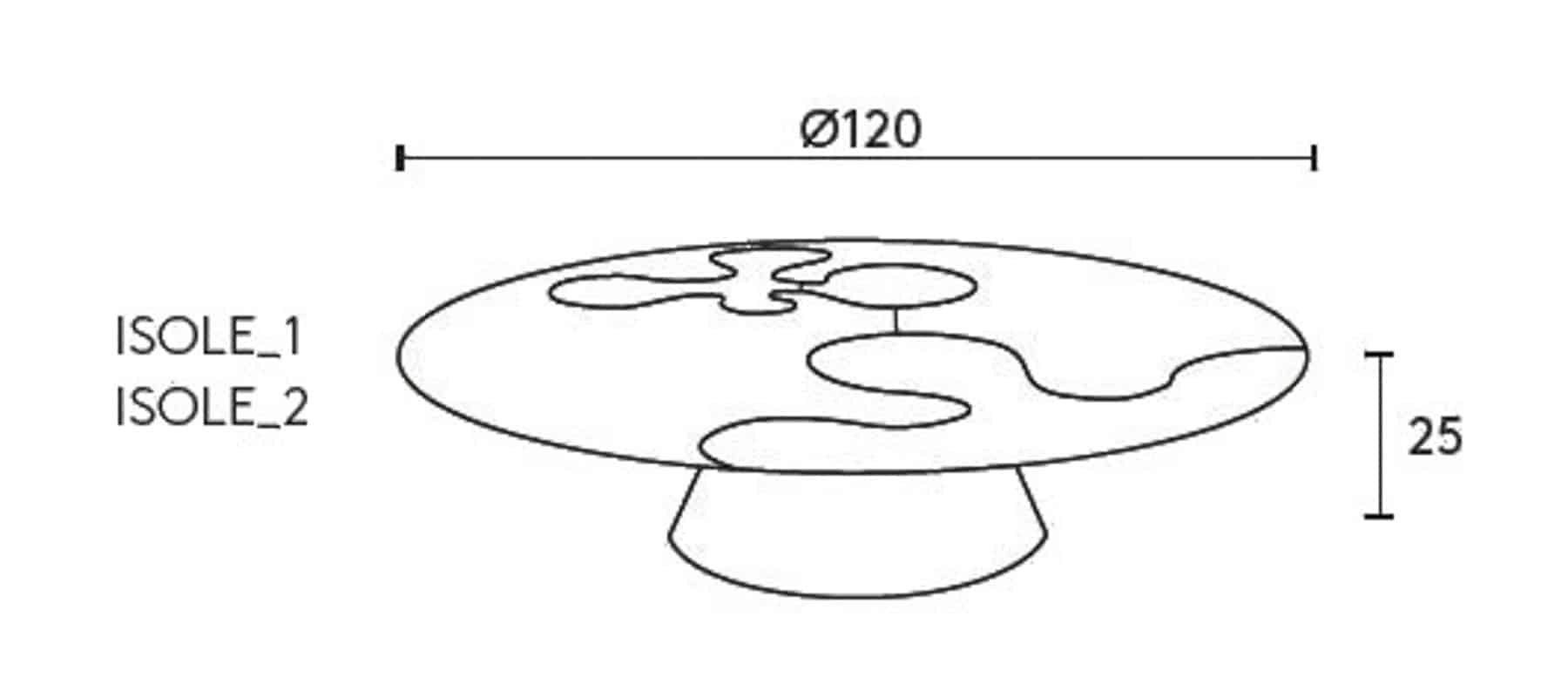ISOLE 3 - Tavolino - ALBEDO