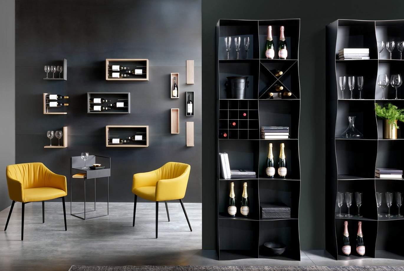 WINE BAR MAGNETIKA SYSTEM - Accessori per parete magnetica - RONDA DESIGN