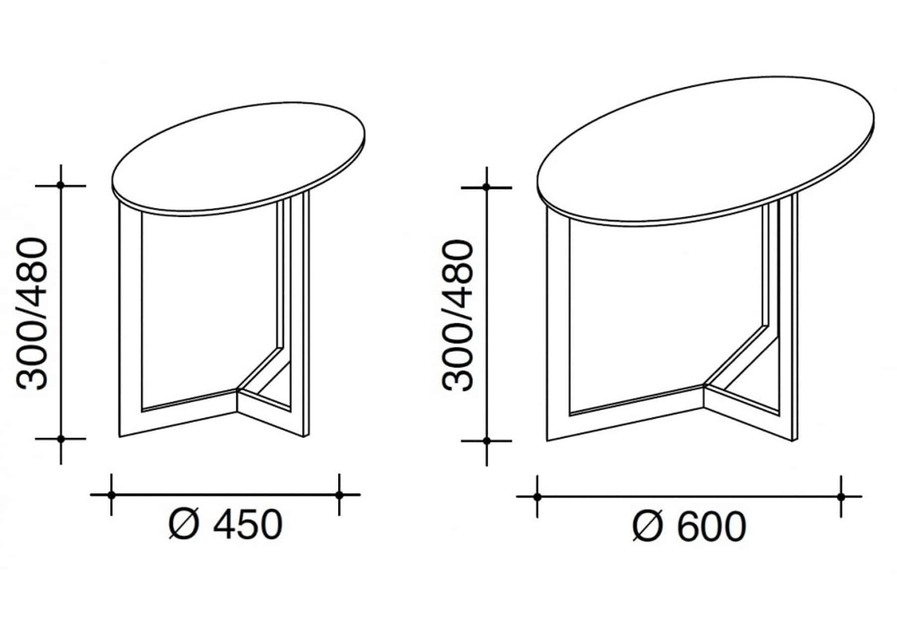 SIGN - Tavolino diam. 45 - LEMA S.p.A
