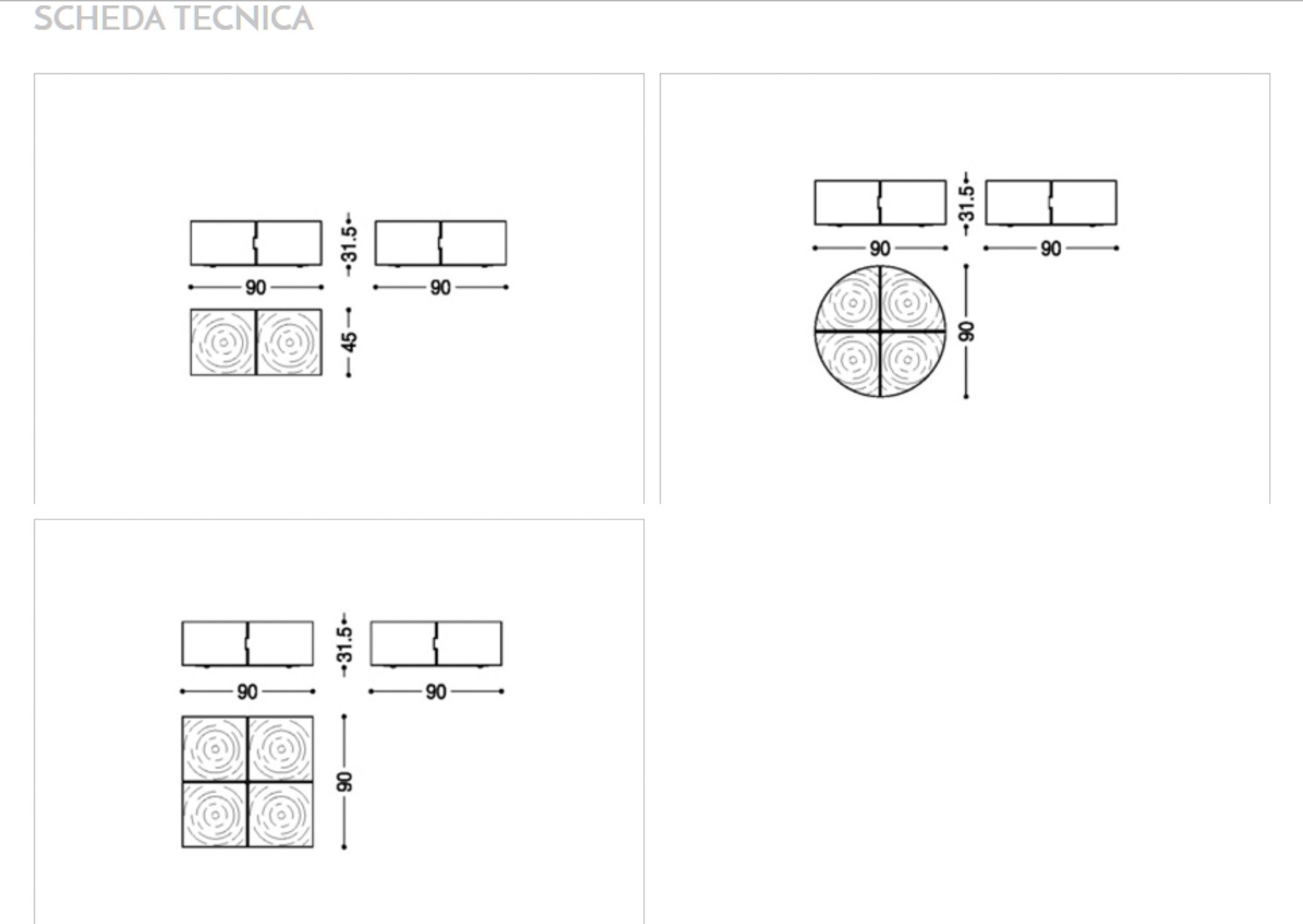 ECO BLOCK  - Tavolini - RIVA 1920
