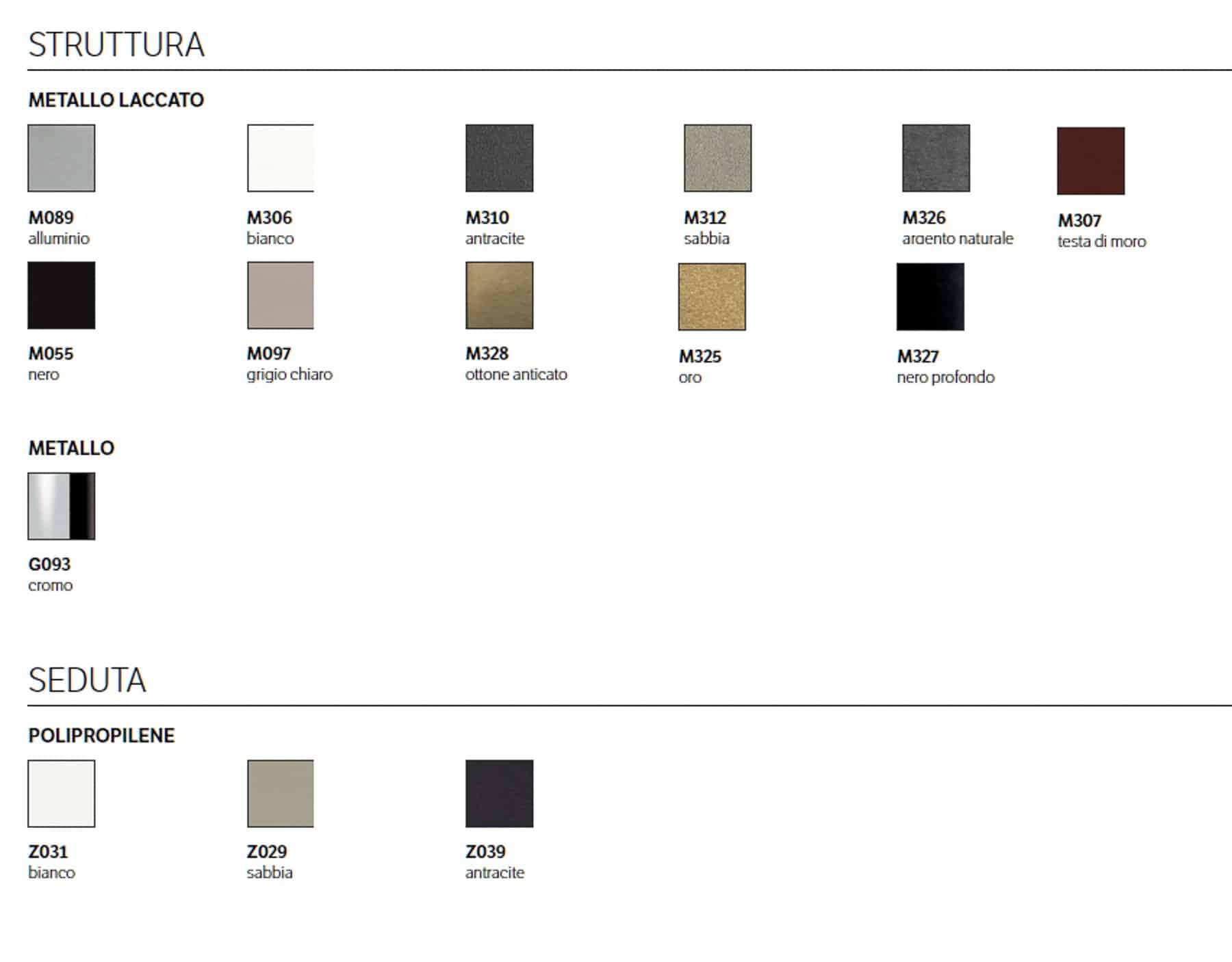 EVA - Coppia di Sedie - BONTEMPI CASA