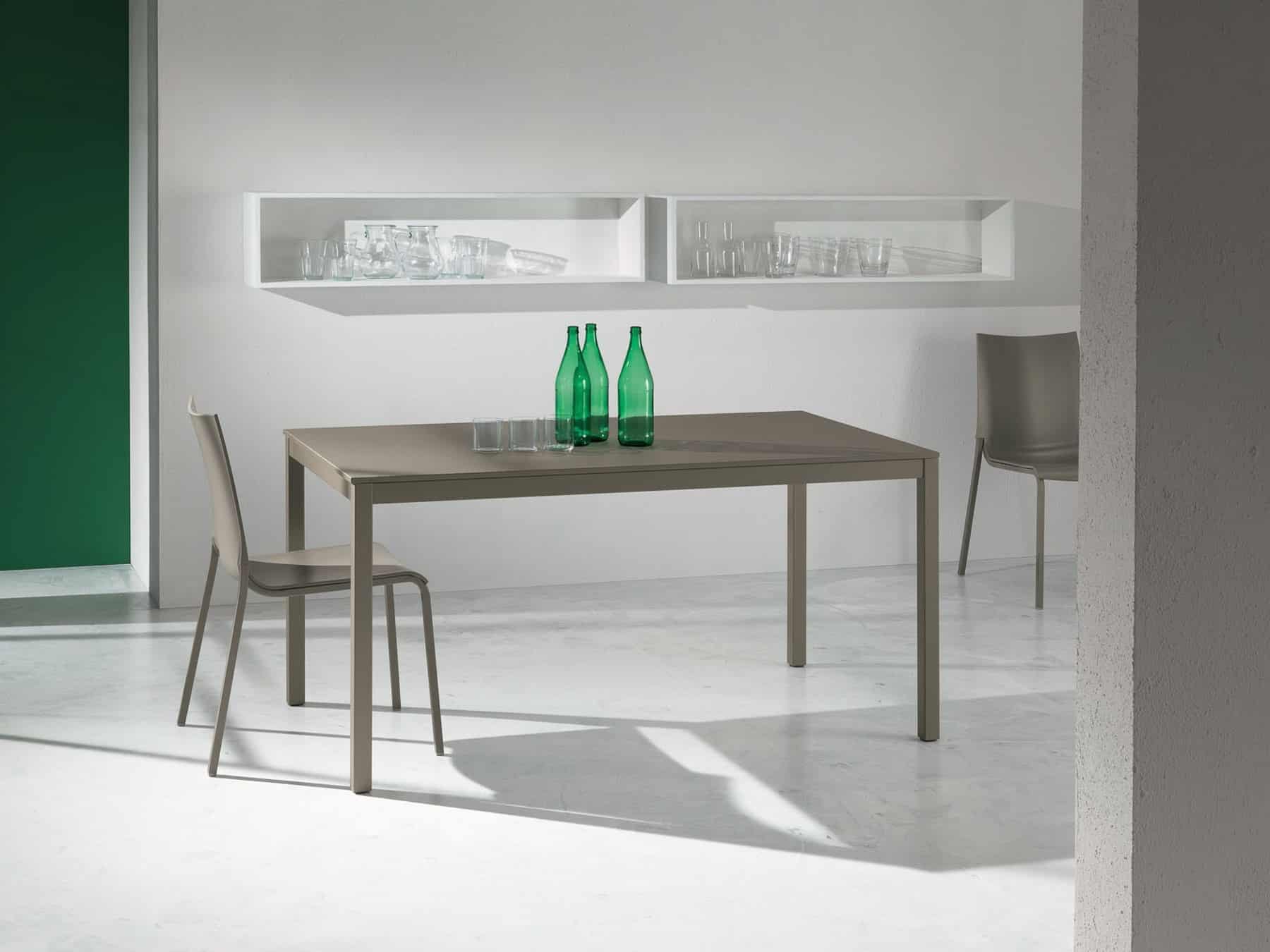 DIESIS - Tavolo fisso cm. 120x80 h. 75 -  Bontempi Casa