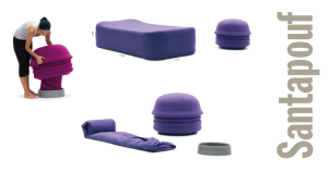 SANTAPOUF - Trasformabile in letto - CAMPEGGI DESIGN