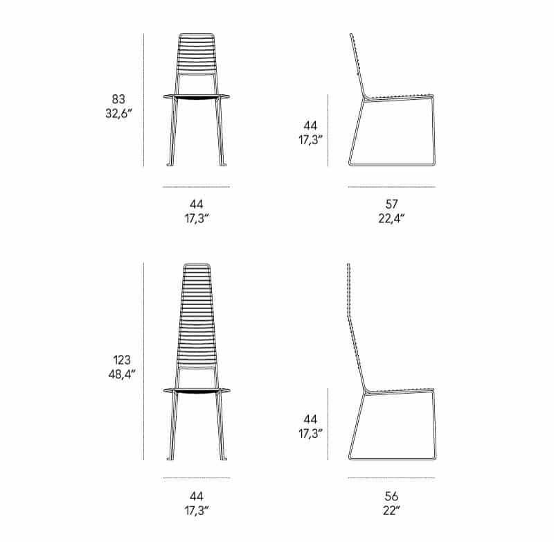 ALIENO - Sedia - HORM CASAMANIA