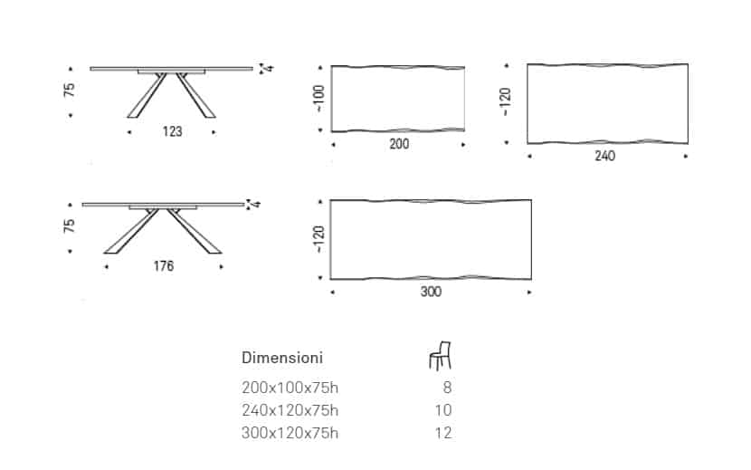 ELIOT WOOD - Tavolo fisso - CATTELAN ITALIA