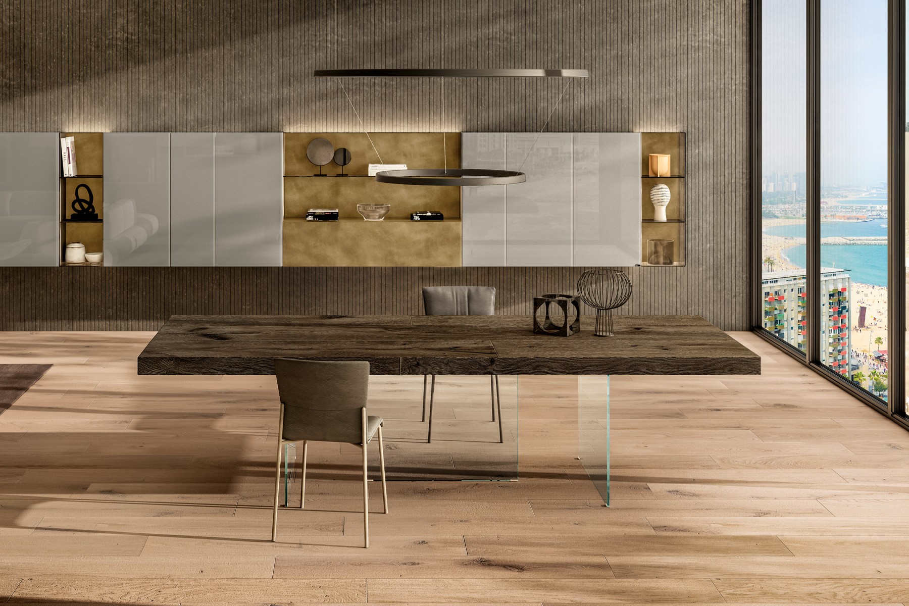 AIR WILDWOOD TABLE - LAGO S.p.A - Tavolo fisso