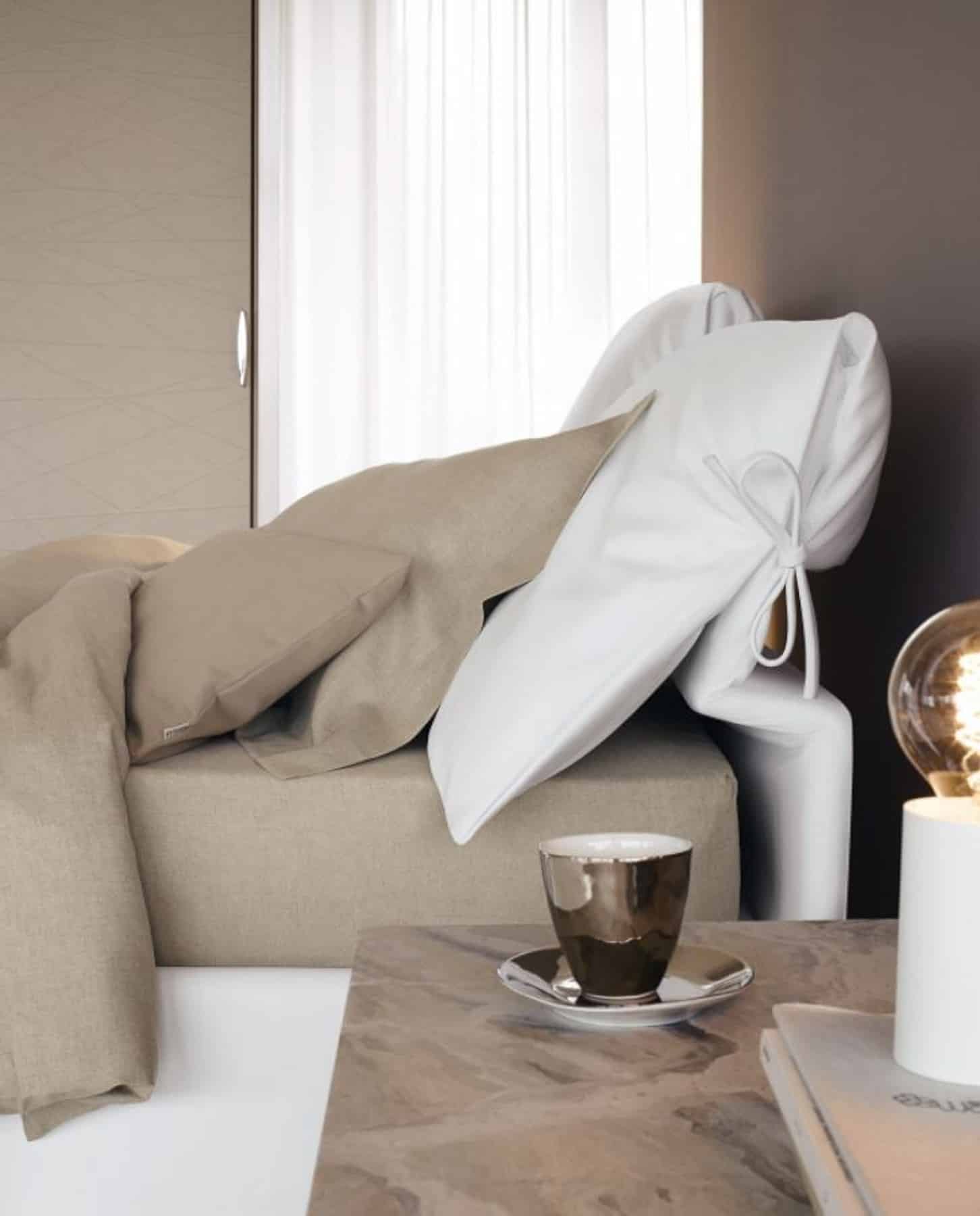 NATHALIE - Letto Matrimoniale -  Flou