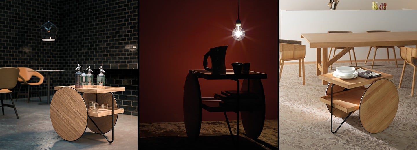 CHARIOT -  Tavolino / Carrello -  HORM CASAMANIA