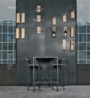 BACARO - Tavolo 140x80 h. 100 cm.  - RONDA DESIGN