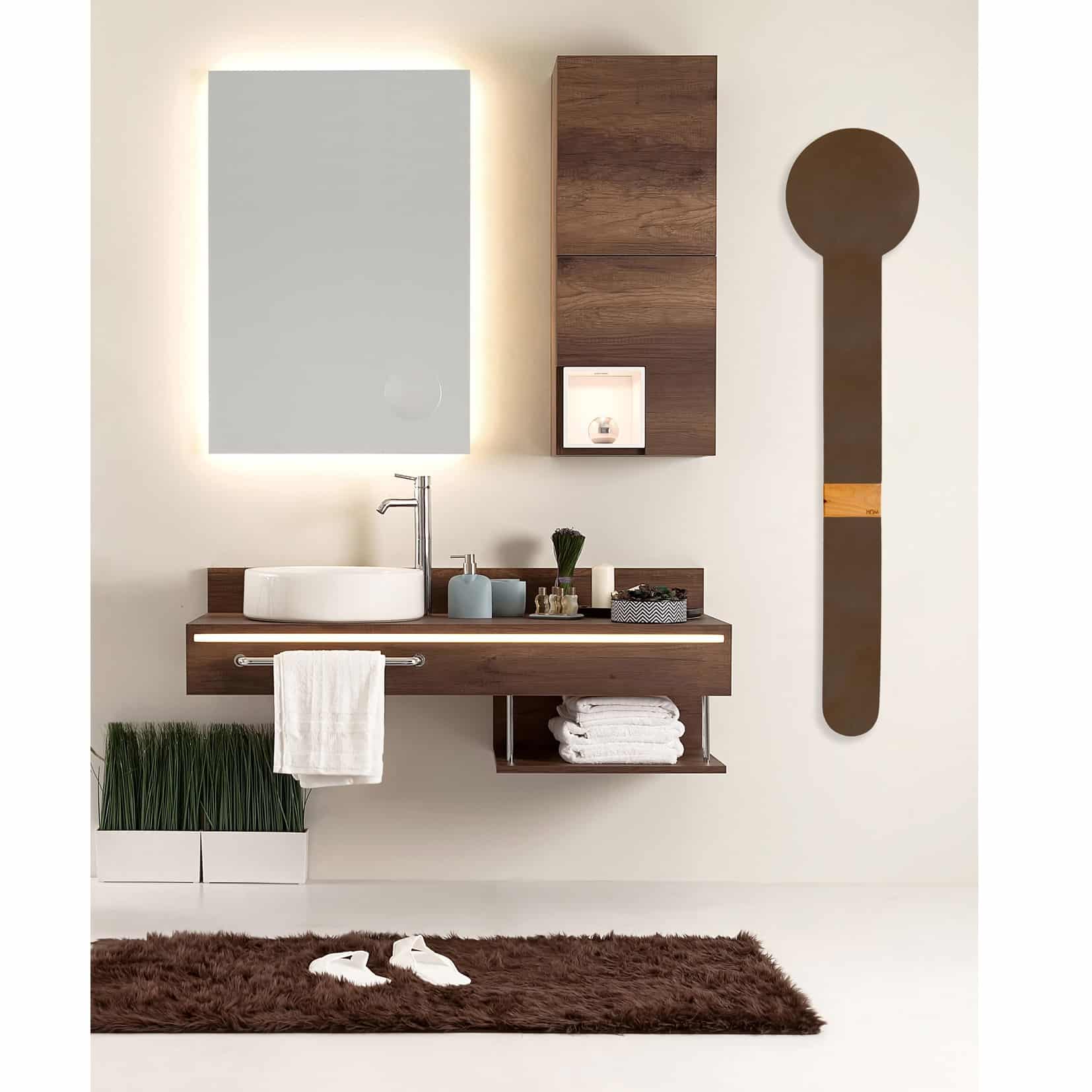 ANETO - Scalda accappatoio elettrico con timer - HOM