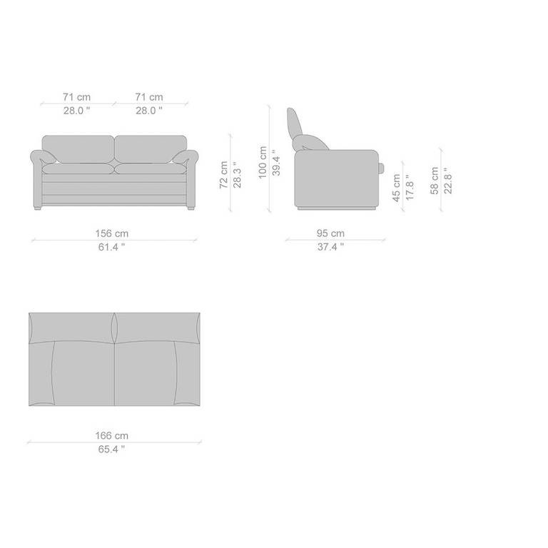 MARALUNGA 40 - Divano 2 posti - CASSINA