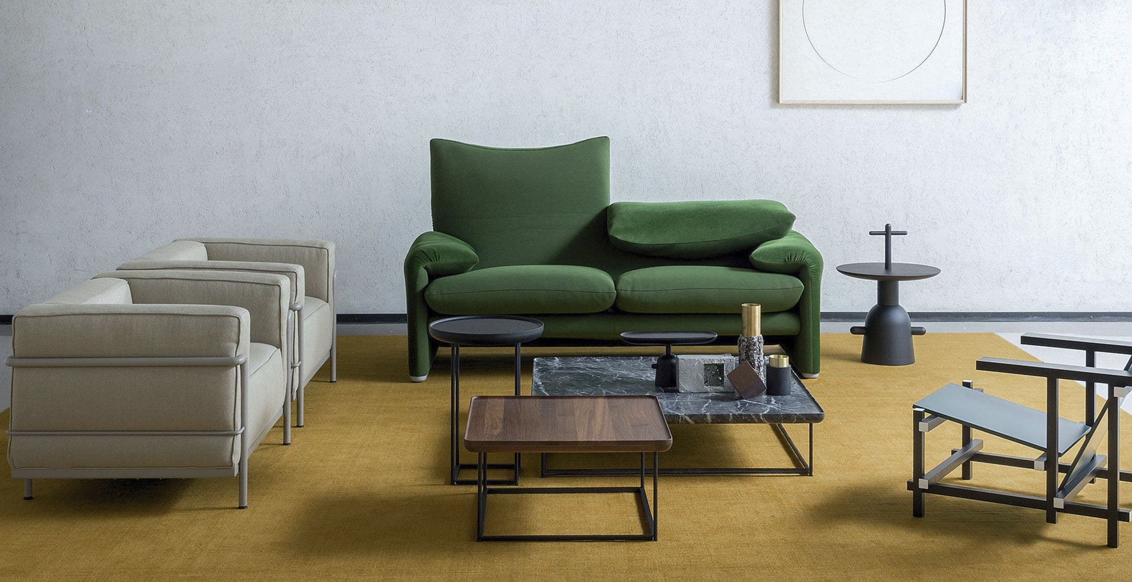 MARALUNGA 40 - Divano 2 Posti Large  - CASSINA