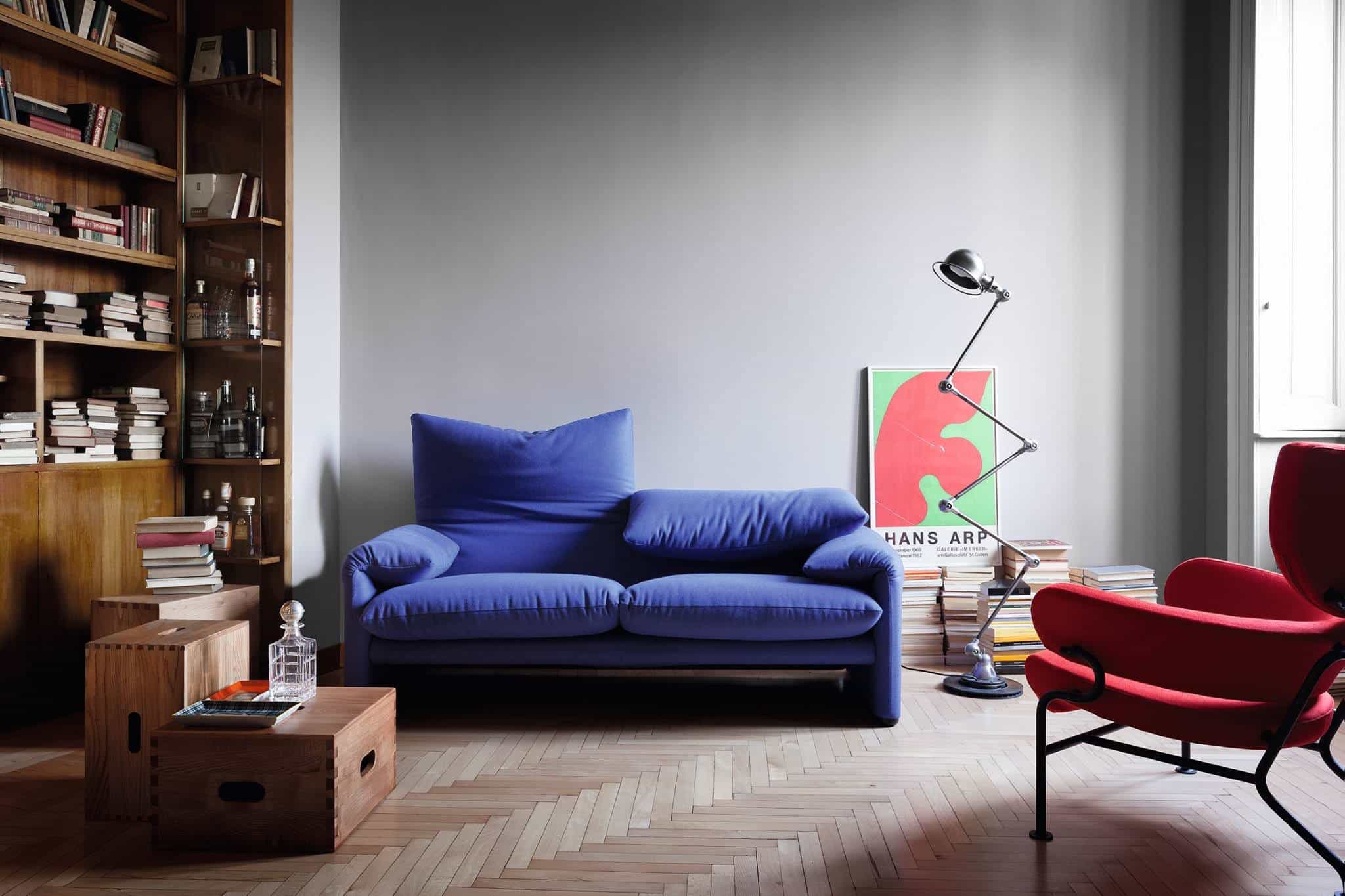 MARALUNGA 40 - Divano 2 Posti Large  - CASSINA