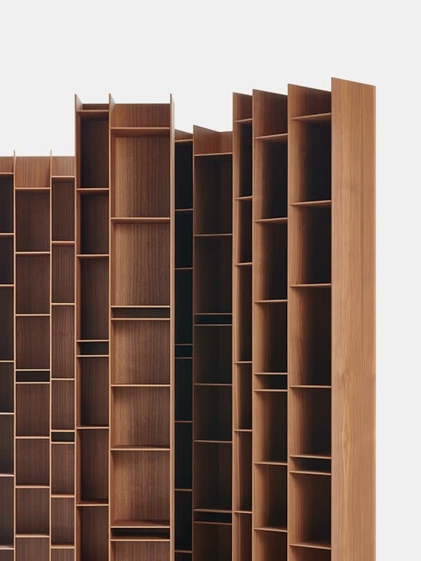 RANDOM WOOD - Libreria - MDF ITALIA