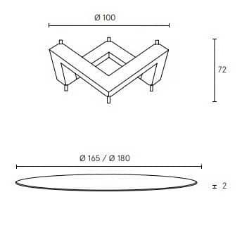 W - Tavolo -  ALBEDO DESIGN